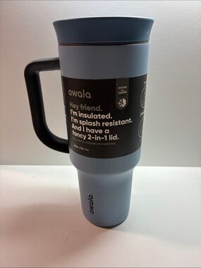 Owala Insulated Water Bottle Travel Tumbler No Straw NEW 40 oz